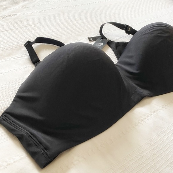 TORRID BLACK WIRE FREE LIGHTLY LINED EVERYDAY SMOOTH 360 BACK SMOOTHING BRA - Picture 5 of 11